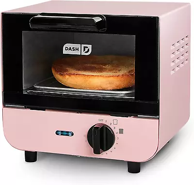DASH Mini Toaster Oven Cooker For Bread Bagels Cookies Pizza Paninis & More  • $52.27