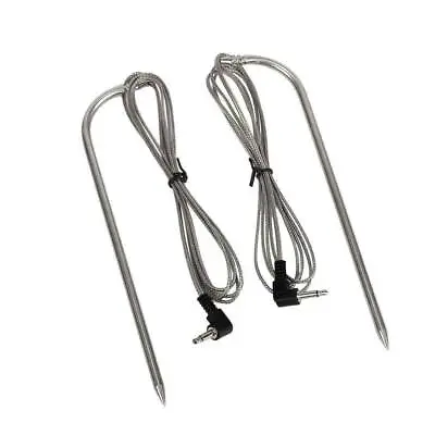 2 Pack Temperature Meat Probe Sensor Replacement Pellet Grills BBQ Smoker PT1000 • $16.99