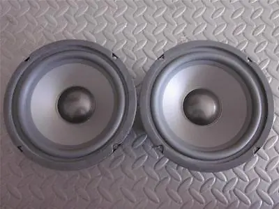 NEW (2) 6.5  Woofer Replacement Speakers.Home Audio.6-1/2 .8ohm.six Half Inch. • $49