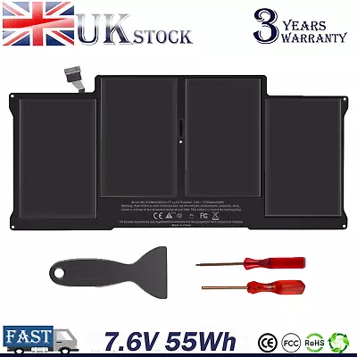 Battery For Apple MacBook Air 13 Inch Mid 2011 2012 2013 Early 2014 2015 A1466 • £24.99