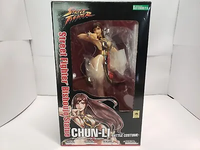 $140 • Buy Chun-Li Statue Battle Costume Street Fighter V:5 Kotobukiya Bishoujo Authentic