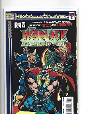 Warlock And The Infinity Watch # 25 * Thor * Thanos * Marvel Comics * Near Mint • $2.79