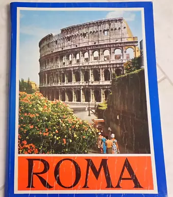 Vintage Souvenir Roma Rome Italy Photo Book C1960 • $9