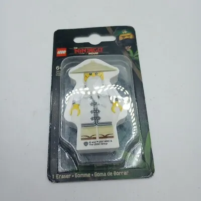 #M) Lego The Ninjago Movie MASTER WU Eraser • $8