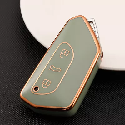 TPU Car Key Cover Remote Fob Shell Case For VW Golf 8 ID.4 For Seat Leon MK 4 • $4.99