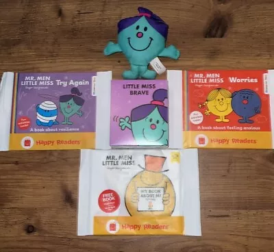 ✅ McDonald’s Little Miss Brave And 3 Mr Men Books • £4.99