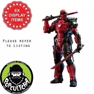 Armorized Deadpool 1/6th Scale Die-Cast Hot Toys Action Figure *Ex Display* • $479.99