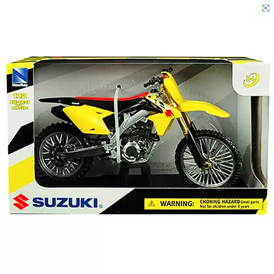 Suzuki RM-Z450 New Ray Collection 1/12 Scale Motorcycle Yellow Model • $29