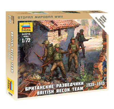 Zvezda Z6226 - 1:72 British Recon Team 1939 - 1945 • £6.95