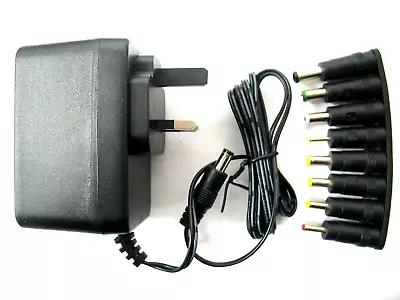 1 Amp 24 Volt Ac/ac Mains Power Adaptor Supply Charger Transformer (multi Jack) • £16.02