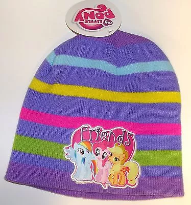 My Little Pony Rainbow Friends Girls Beanie Knit Stocking Cap Winter Kids Hat • $5.36