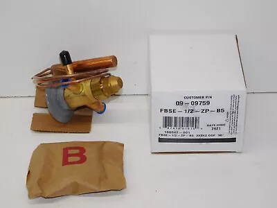 New Master Bilt 09-09759 Expansion Valve TXV FBSE-1/2-ZP-B5 Unit Part In Box • $19