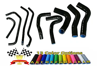 Silicone Radiator&Heater Hose Mazda MX-5 Miata NA BP-4W 1.8L MK1 1994-1997 BLACK • $56