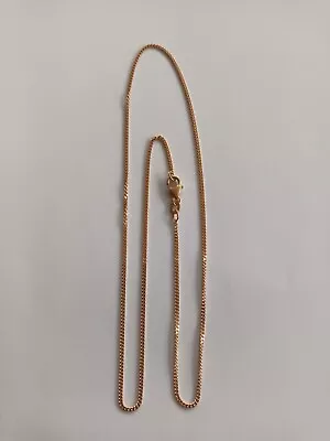 9k Rose Gold Curb Chain (50cm) (20inch) (2.80g) • £119.99