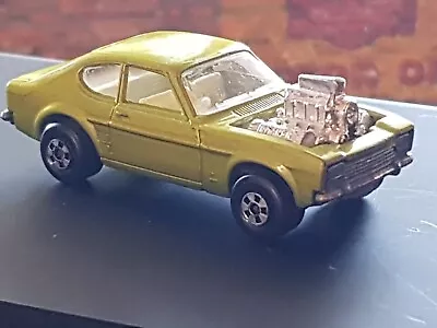 Matchbox Superfast No:67 Ford Capri Rollamatics HotRocker Rare Candy Apple Green • £24.99