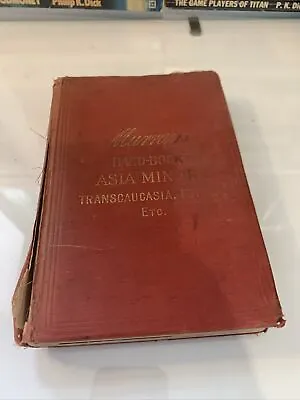 Murray’s Hand-book Asia Minor Transcaucasia Persia Etc 1895 • $93.34