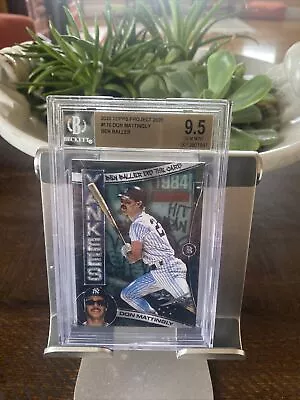 2020 TOPPS PROJECT 2020 #170 DON MATTINGLY BY BEN BALLER - BGS Gem Mint • $99.99