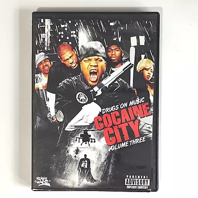 Drugs On Music - Cocaine City 3 (DVD 2005)***DVD DISC ONLY*** NO CASE • $10