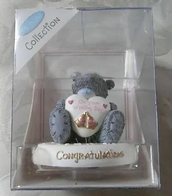 £19.95 • Buy Me To You Congratulations On Your Wedding Day Cake Topper Decoration Bnib Rare