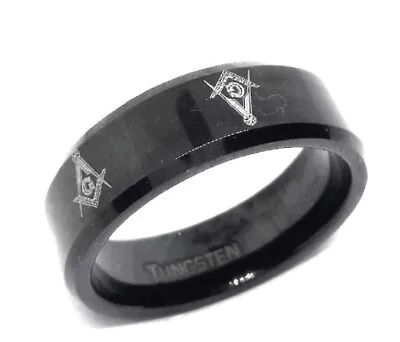 Freemason / Masonic Tungsten Ring • $14.83