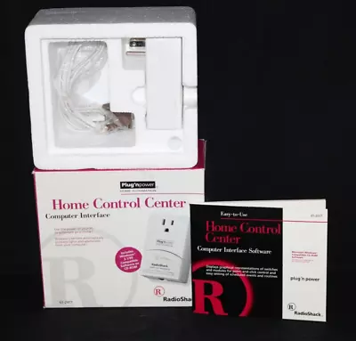 $24.99 • Buy Radio Shack Home Control Center Computer Interface New Open Box W Software #7
