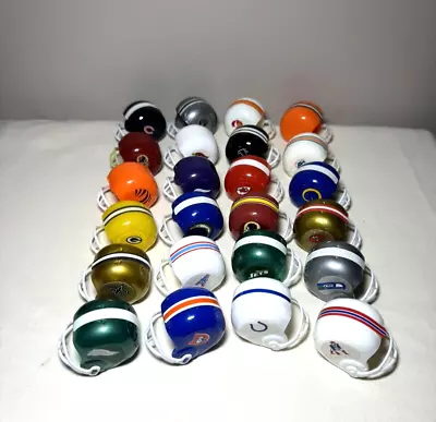 Vintage Miniature Plastic NFL Football Helmets Gumball Machine Toy Lot Of 24 • $38.88