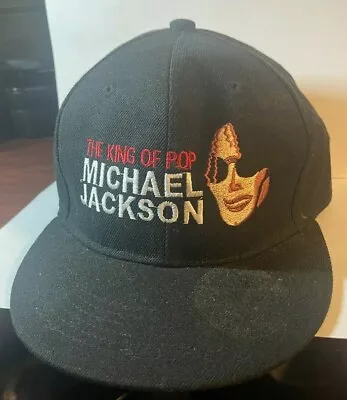 Vintage MICHAEL JACKSON King Of Pop HAT 1958-2009 • $25