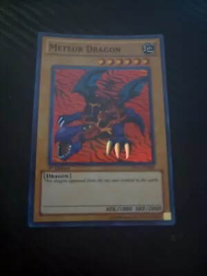 Yugioh Meteor Dragon PRC1-EN001 Super Rare 1st Ed LP • $3.85