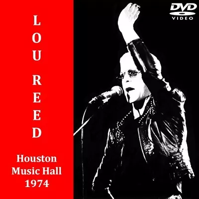 Lou Reed Live 1974 DVD (Velvet UndergroundIggy PopKinksDavid BowieBob Dylan) • $24.95