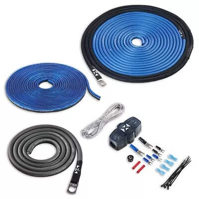 NEW! NVX XAPK8 8 Gauge Car 100% OFC Amplifier Wiring Kit W/ Speaker Cable • $54.99