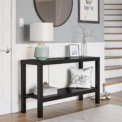 Parsons Console Table Living Room Sofa Modern Open Storage Entry Table Shelf New • $67.83