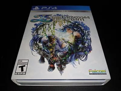 Ys VIII Lacrimosa Of Dana Day One Steelbook Edition Playstation 4 PS4 LN PERFECT • $574.89