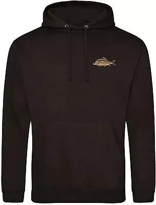 CARP Fishing Embroidered Hoodie Common/Mirror/Specimen Logo • £17.95