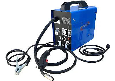 120 Amp Auto Wire Feed Non Gas Flux Mig Welder Welding Machine Mild Steel 110V • $119.99