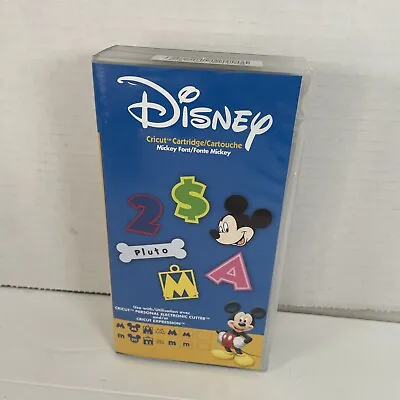 Disney Mickey Mouse Font Cricut Cartridge LINK STATUS UNKNOWN Cartoon • $9.99