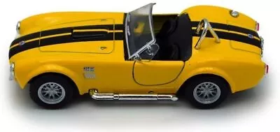 New 5  Kinsmart 1965 Shelby Cobra 427 S/C Diecast Model Toy Car 1:32 Yellow • $5.95