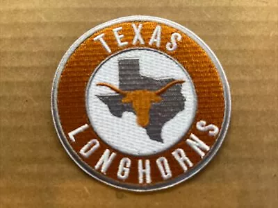 Texas Longhorns Vintage Embroidered Iron On Patch  3” X 3” • $6.95