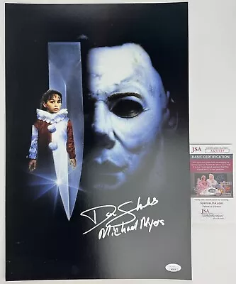 DON SHANKS Signed 12x18 Poster HALLOWEEN 5 The REVENGE Of MICHAEL MYERS H5 JSA • $99.99