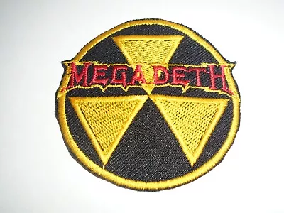 Megadeth Thrash Metal Iron On Embroidered Patch • $6.29