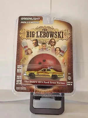 Greenlight Hollywood Big Lebowski The Dude's 1973 Ford Gran Torino Series 18 L80 • $62.15