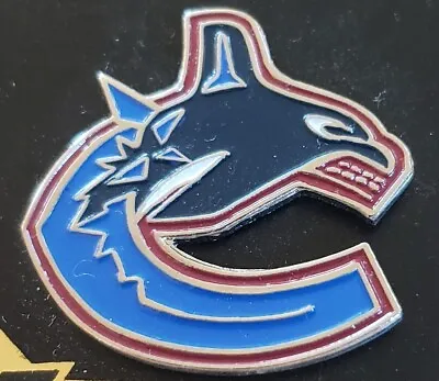 VANCOUVER CANUCKS Logo Lapel Pin • $9.99