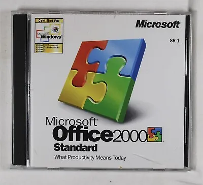 Microsoft Office 2000 Standard Edition CD • $16.08