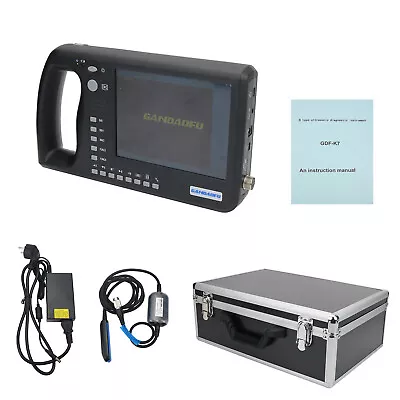 Portable Veterinary Ultrasound Scanner 6.4''LCD F/Large Animals Cow Horse Donkey • $1426.18