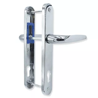 UPVC Chrome Door Handle Yale Sparta 92PZ Sprung Double Glazing Pair Set Patio • £21