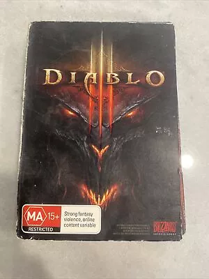 Blizzard Diablo Games 3 Includes Notepad Quick Start Guide Game Disc - Read • $10.95