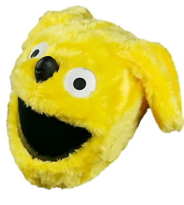 Funny Heeds Full Face Motorcycle Helmet Cover Crazy Motorbike Yellow Dog Case • $38.90