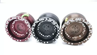 Unresponsive YOYO Anodized CNC Aluminum Magic Trick Yo-yo - Metal Matrix Series • $18.99