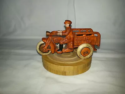 BNIB Vintage Harley Davidson Cast Iron Trike 3 Wheeler Servicar • $56.07