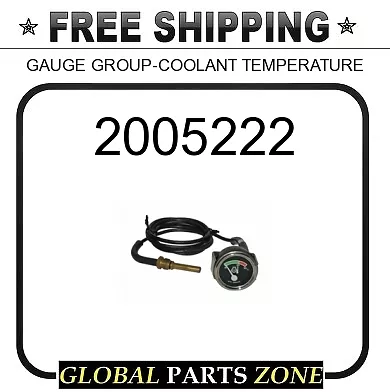 2005222 - GAUGE GROUP-COOLANT TEMPERATURE 2W3670 5H9588 1W4303 For Caterpillar ( • $53.45
