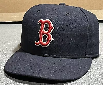 Vintage New Era Boston Red Sox 59fifty Cap Hat 7 3/8 USA • $18